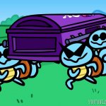 Squirtle Coffin Dance GIF Template