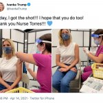 Ivanka Trump vaccinated meme