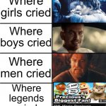 R.I.P. | image tagged in where legends cried format,sml | made w/ Imgflip meme maker