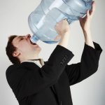 Man Drinking A Gallon Of Water | HAUS PUJIAN; HAUS PUJIAN | image tagged in man drinking a gallon of water | made w/ Imgflip meme maker
