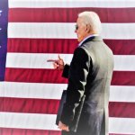 Joe Biden sunglasses flag redux meme