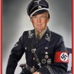 Trump Nazi Officer - never an office in the USA meme