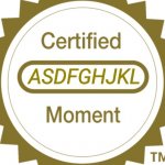 Certified ASDFGHJKL Moment