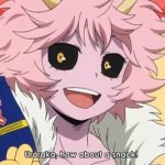 My Hero Academia Mina Ashido snacks