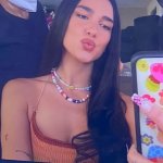 Dua Lipa selfie