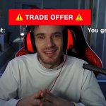 Trade offer pewds