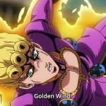 JoJo's Bizarre Adventure Giorno Giovanna Golden Wind