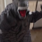 godzilla dance | ME WHEN THE TATER TOTS ARE DONE | image tagged in gifs,godzilla | made w/ Imgflip video-to-gif maker