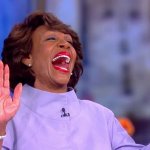 Maxine Waters open mouth laugh