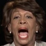 Maxine Waters open mouth 3