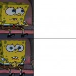 Spongebob worried meme