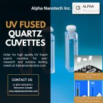 UV fused quartz cuvettes