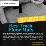 Best truck floor mats
