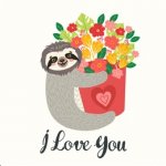 Sloth I love you