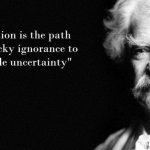 Mark Twain quote meme