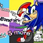 Sonic LGBTQ meme