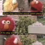 Elmo Rocko meme