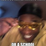 teacher's bead memes | TEACHERS WHEN THEY ADD A OUTDATED MINIONS MEME; OR A SCHOOL RELATED MEME | image tagged in black guy with glasses,school sucks,memes | made w/ Imgflip meme maker