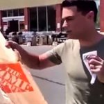 Ben Shapiro with a Plank of Wood