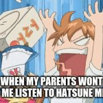 WHYYY | WHEN MY PARENTS WONT LET ME LISTEN TO HATSUNE MIKU | image tagged in gifs,why,hatsune miku,angry,anime | made w/ Imgflip video-to-gif maker