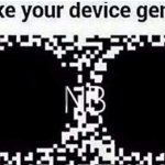Shake your device gently blank