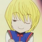 Kurapika winking face