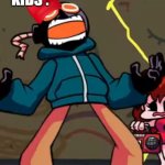 screaming whitty kid | NO MORE VIDEOGAMES; KIDS : | image tagged in whitty whitmore scream | made w/ Imgflip meme maker