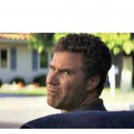 Will Ferrell looking back disgusted meme