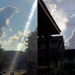 Godzilla clouds