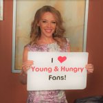 Kylie I love young and hungry fans redux