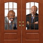 dr phil and steve harvey open the door