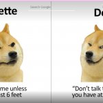 Doge vs Dogette