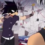 tokoyami connecting the dots meme