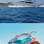 yacht and iron meme