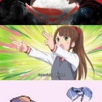 Zubat | image tagged in anime japanizing beam,zubat,pokemon,batman,superman,girl | made w/ Imgflip meme maker