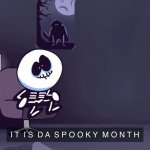 Skid It is da spooky month meme