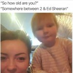 Little kid looks like Ed Sheeran