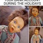 Shocked doll