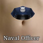 belly button | Naval Officer | image tagged in belly button,puns | made w/ Imgflip meme maker