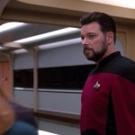 Star Trek: Commander Riker Doubting meme