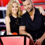 Kylie The Voice judge