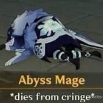 Abyss Mage Dies from Cringe