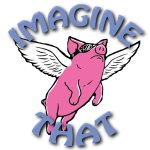 Imagine that flying pig meme