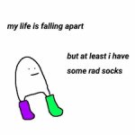 Rad socks meme