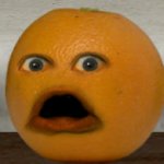Shocked Orange meme