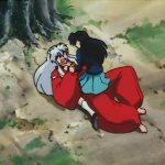 Inuyasha & Kagome in a compromising position