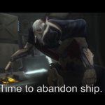 Time to abandon ship