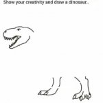 draw a dinosaur