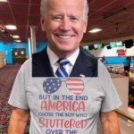 Biden America chose the boy who stuttered