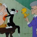 TWEETY LOONEY TUNES + SILVESTER